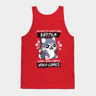 Angry gamer Tank Top